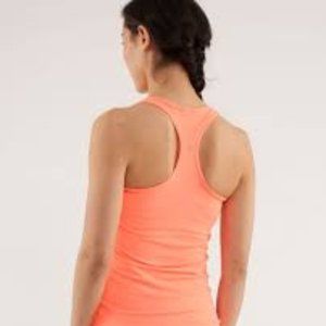 Orange Lululemon Cool Racerback